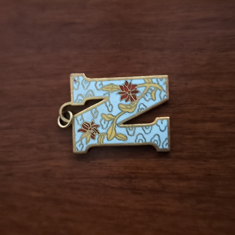 Letter N pendant